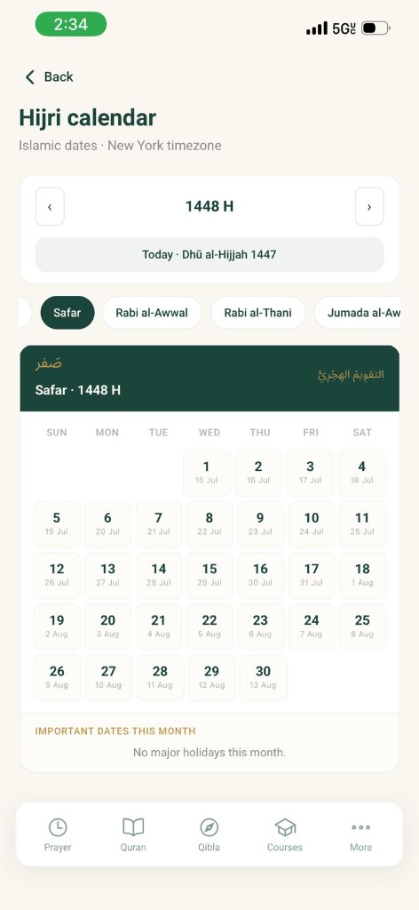 Futa Islamic Center App — 4